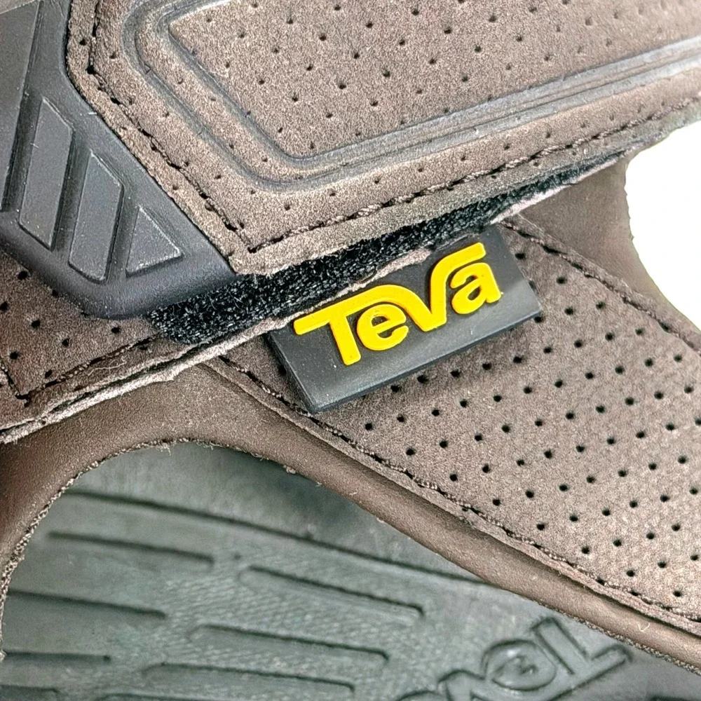 Teva Strata Universal Sandals Mens 10 Turkish Brown Hiking Trail Outdoor Active